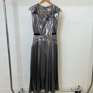 Silver Metallic Dress